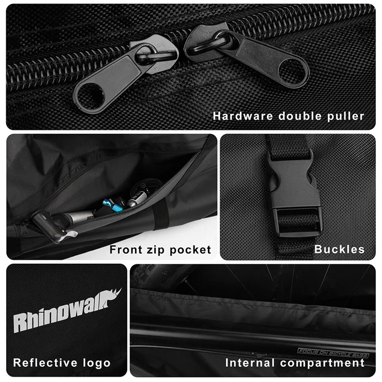 RHINOWALK RM263 27.5 inch Folding Bike Bag Bicycle Carry Bag Bike Transport Case