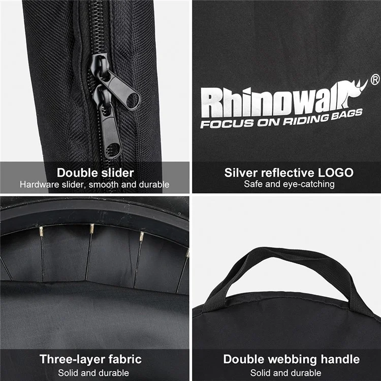RHINOWALK RM265 Storage Bag for 26-27.5 Inch Mountain Bike Wheel Set Carrying Pouch