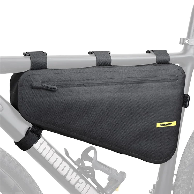 RHINOWALK X20654 Bike Triangle Tube Bag MTB Frame Bag TPU+Polyester Cycling Pouch