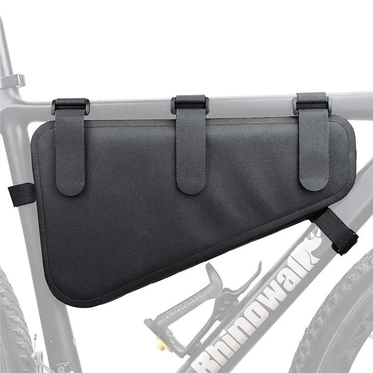 RHINOWALK X20654 Bike Triangle Tube Bag MTB Frame Bag TPU+Polyester Cycling Pouch
