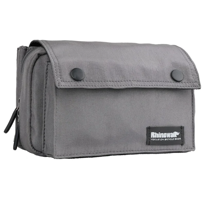 RHINOWALK X2012 Polyester Multifunctional Bike Front Handlebar Bag with Shoulder Strap - Grey