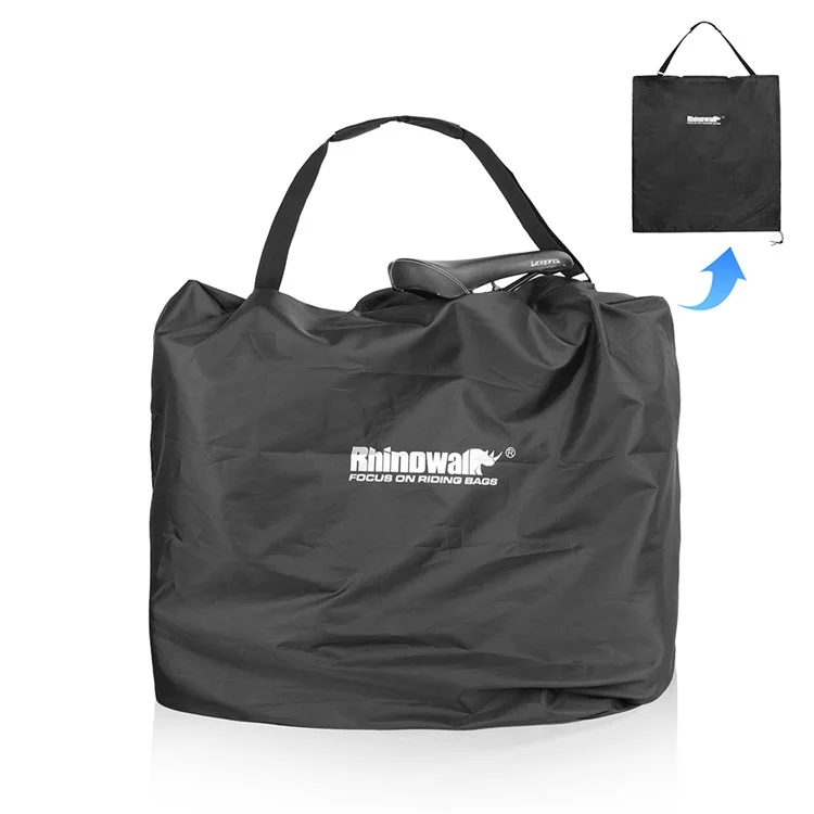 RHINOWALK RF204 Borsa Pieghevole per Bicicletta da 20 pollici Borsa da Trasporto per Bicicletta in Poliestere MTB
