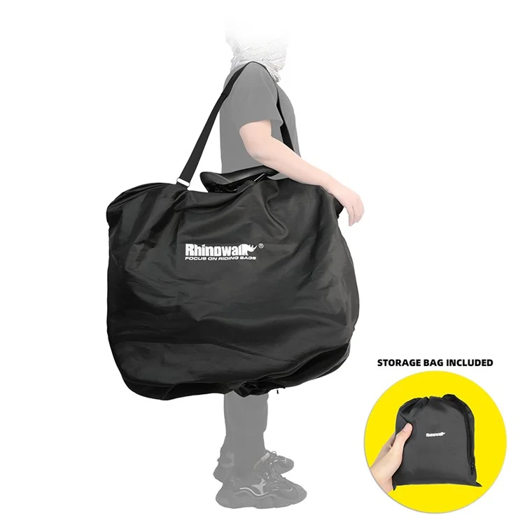 RHINOWALK RF204 Borsa Pieghevole per Bicicletta da 20 pollici Borsa da Trasporto per Bicicletta in Poliestere MTB
