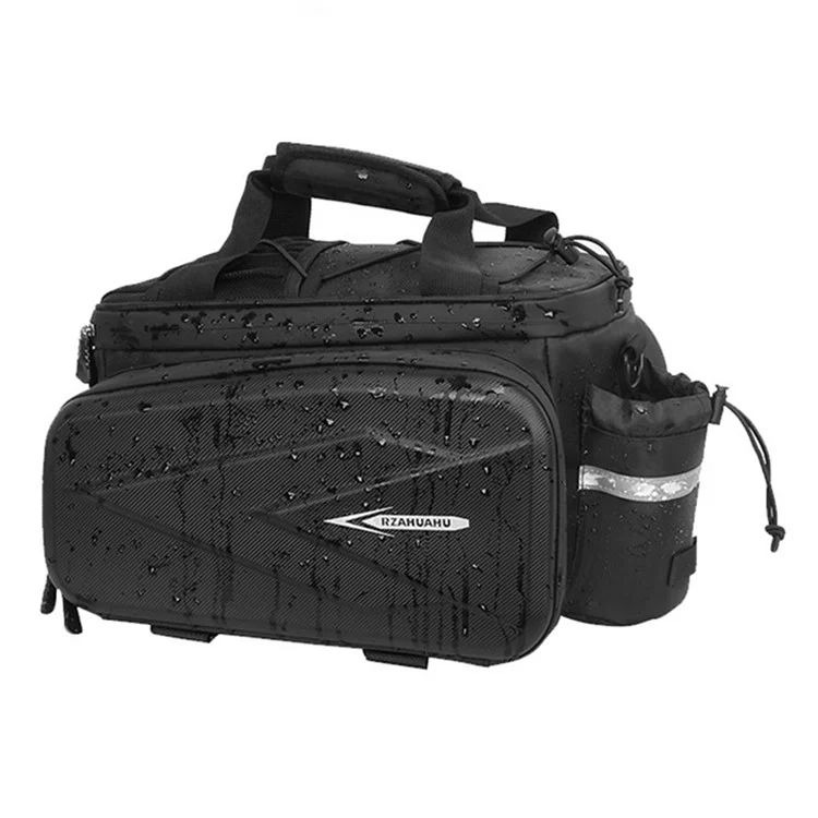 RZAHUAHU YA577 10L Waterproof Water Bottle Holder Bicycle Rear Rack Hard Shell Insulated Bag
