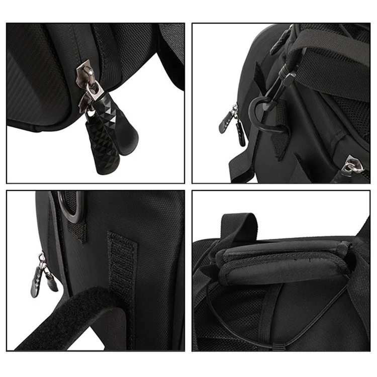 RZAHUAHU YA577 10L Waterproof Water Bottle Holder Bicycle Rear Rack Hard Shell Insulated Bag