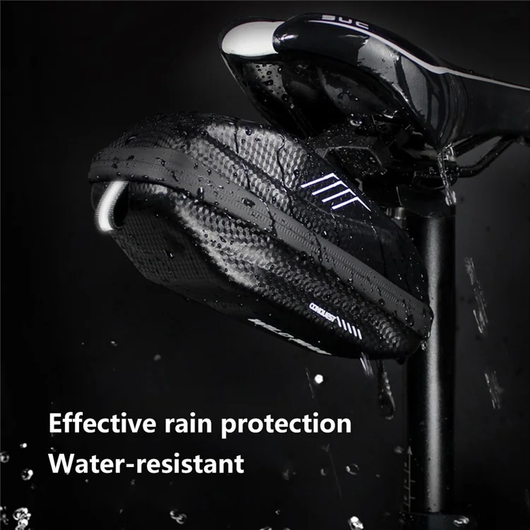 Sac de selle de vélo WILD MAN E7S Imperméable PU+EVA