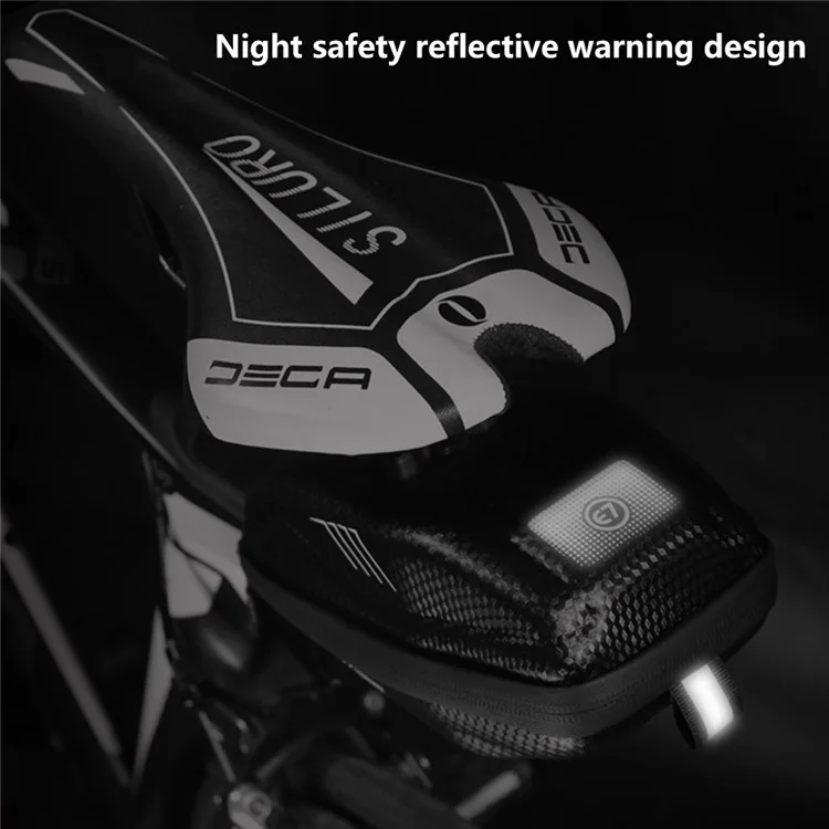Sac de selle de vélo WILD MAN E7S Imperméable PU+EVA
