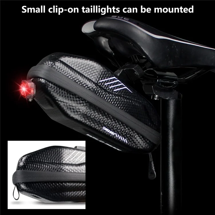 Sac de selle de vélo WILD MAN E7S Imperméable PU+EVA