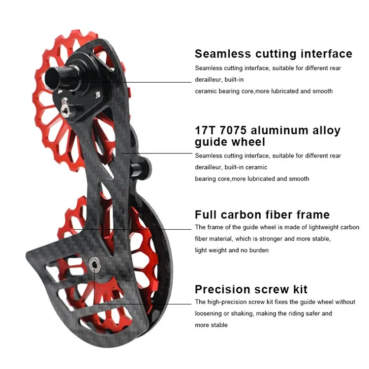 Задняя Переключатель Углеродного Волокна / 6870 / 6800 / Dura-Ace 9070 / 9000 - SD1 Черный