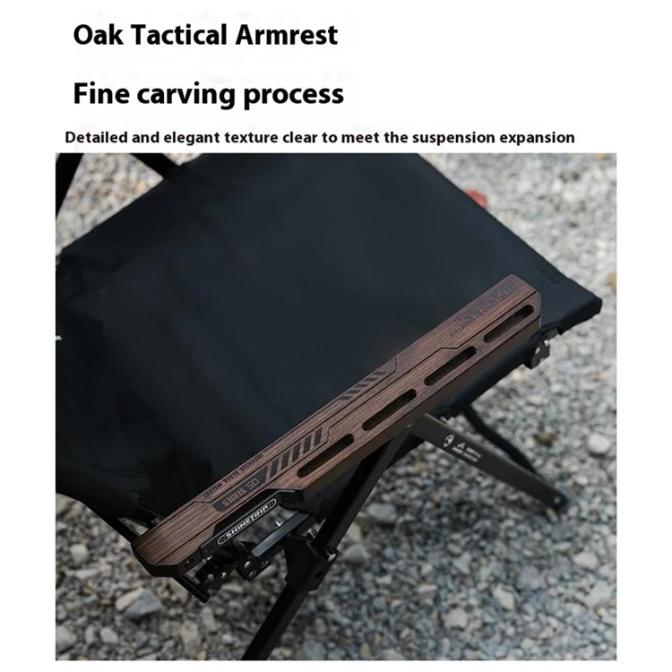 SHINETRIP A507 4 Level Adjustable Recliner Outdoor Camping Folding Chair with Detachable Headrest - Sand