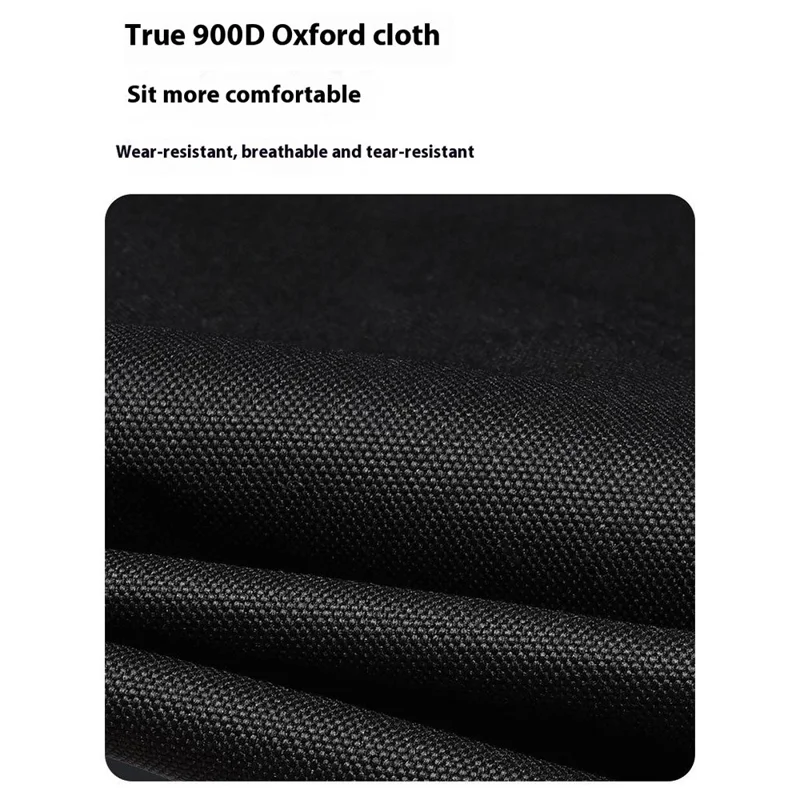 SHINETRIP 05 Series Foldable Chair 900D Oxford Cloth Portable Camping Backrest Chair - Black