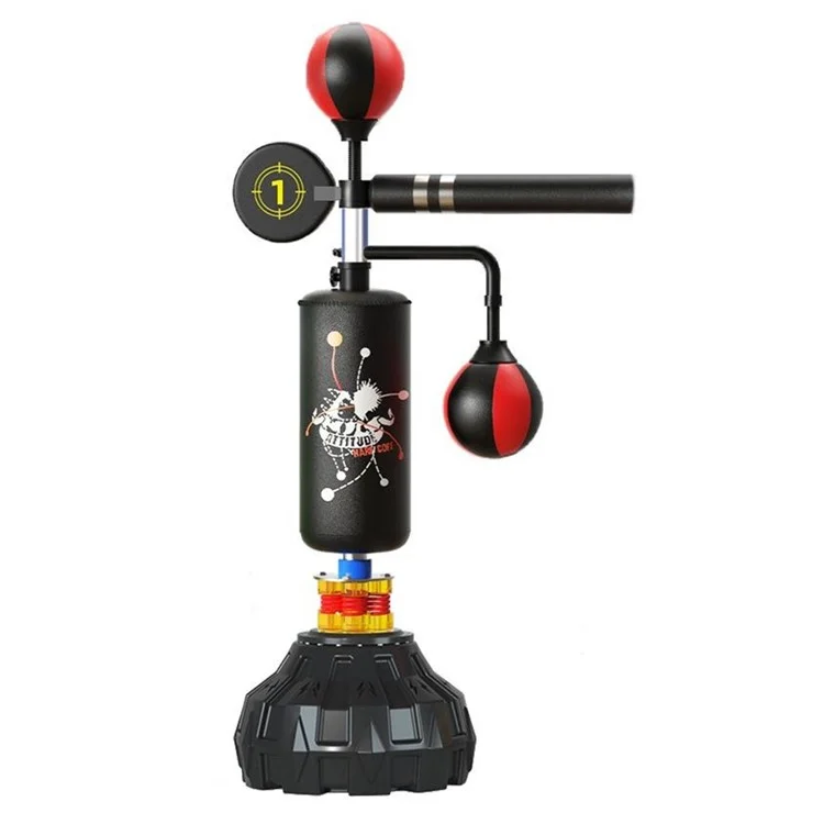 Boxing Reflex Target PU Leather Punching Bag Kids Adults Speed Ball Rotating Training Equipment