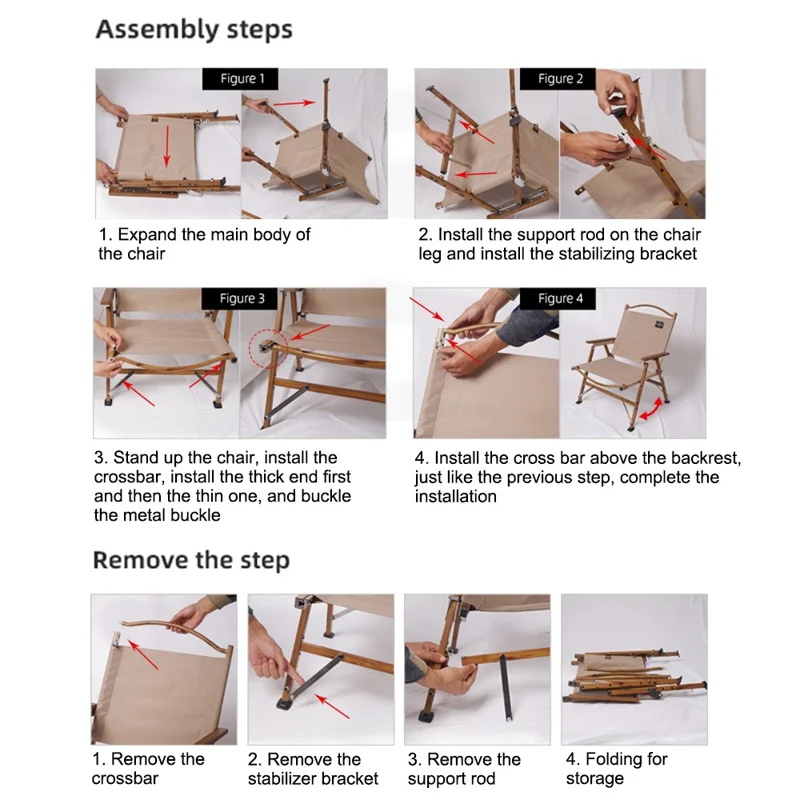 NOBANA Silla Plegable de Camping y Mochilero Portátil - Caqui