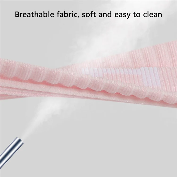 REXCHI XTJ98 Fascia Elastica per Allenamento Assorbente Sudore Fascia Sportiva per Capelli - Rosa