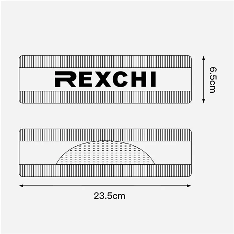 REXCHI XTJ98 Fascia Elastica per Allenamento Assorbente Sudore Fascia Sportiva per Capelli - Rosa