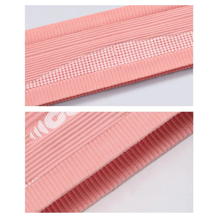 Golovejoy XTJ137 Spa Facial Lavable Band Lavable Stretch Sports Hairband Pour Les Femmes - Rose