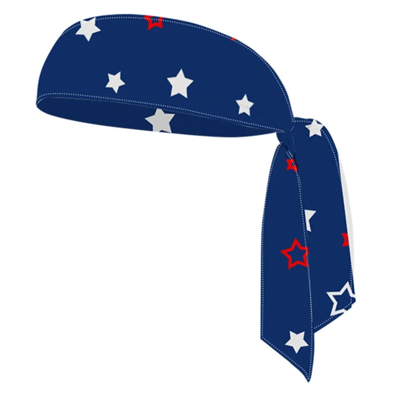 Sports Headband Hair Band Double Layer Wide Milk Fiber Sweatband for Tennis / Fitness / Exercise - MGFD-014