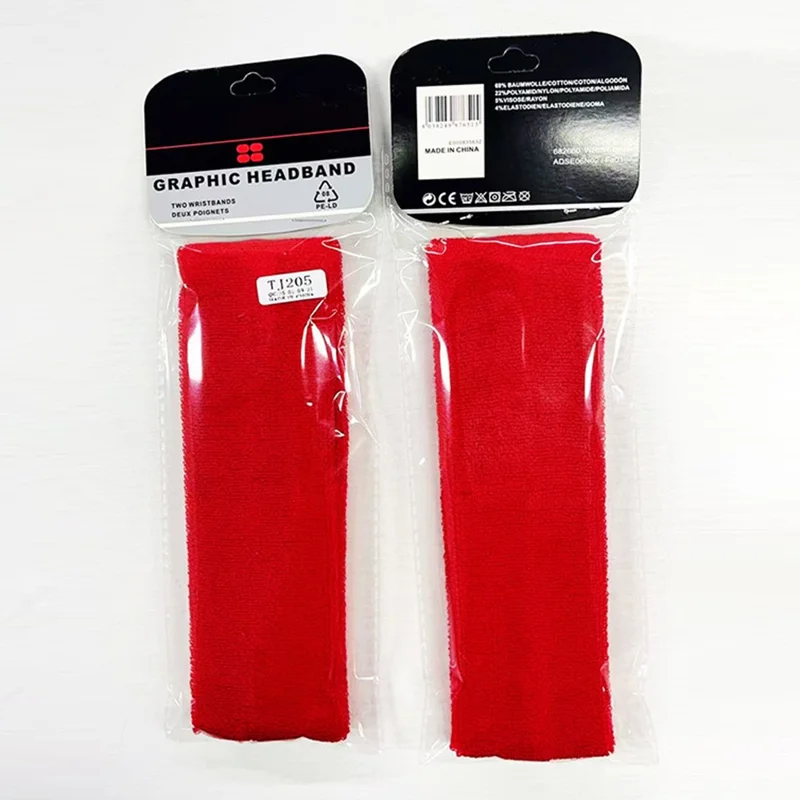 Sportliche Stirnband Schweißabsorbierend Schweißband Haarsband Laufen Stirnschutz - Rot