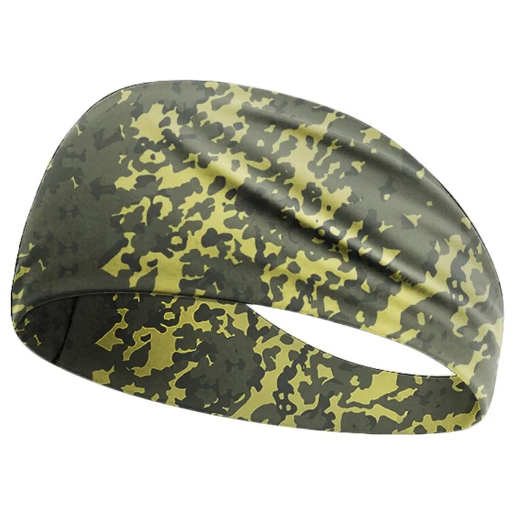 Camouflage Print Headband for Kids Breathable Sports Sweatband Children Basketball Running Hair Band - MCETFD-016