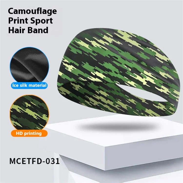 Children's Basketball Headband Breathable Sports Sweatband Running Cooling Ice Silk Headband - MCETFD-031