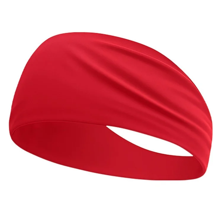 Sommer Kinder Sport Stirnband aus Milchseide, Schweißableitend, Atmungsaktiv, Elastisches Haarband für Laufen und Outdoor-Aktivitäten - Rose