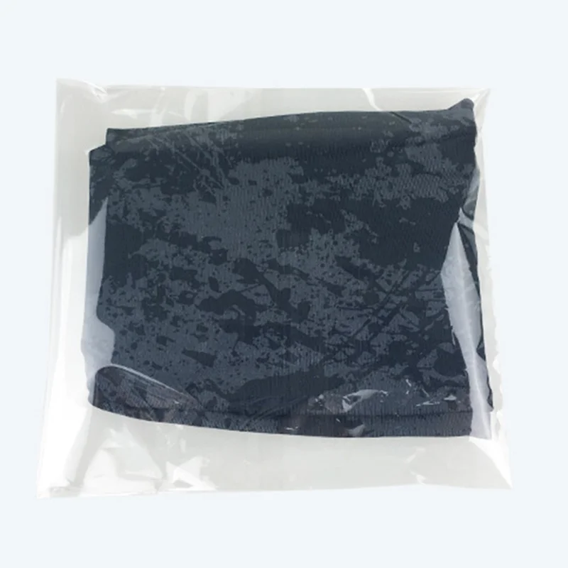 TD002 Headband Workout Sweatband Moisture Wicking Head Band Sports Hair Band Sweat-absorbed Headband - Blue Texture
