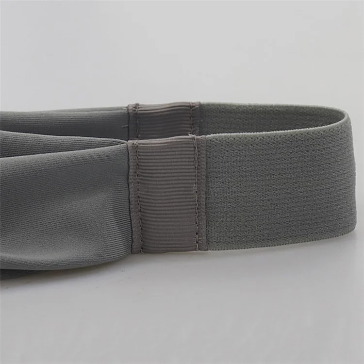 C30 Sports Yoga Sudoroso Absorbente Elástico Sudor Banda Elástica Diadema Yoga Gimnasio Entrenamiento Envolver el Pelo - Negro
