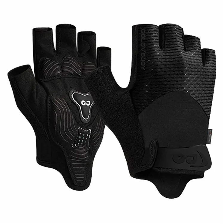 GOLOVEJOY XG78 1 Pair Fitness Men's Gloves Breathable Half Finger Women's Hand Gloves - Black / XXL