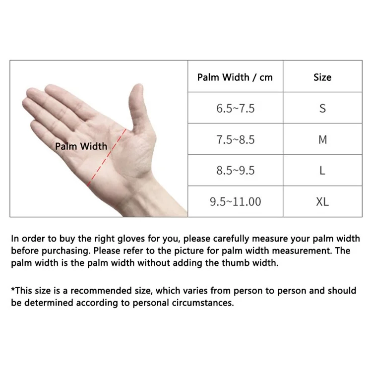 GIYO S-13 1 Pair Polyester Full Finger  MTB Cycling Gloves Touchscreen Hand Gloves - Size: S