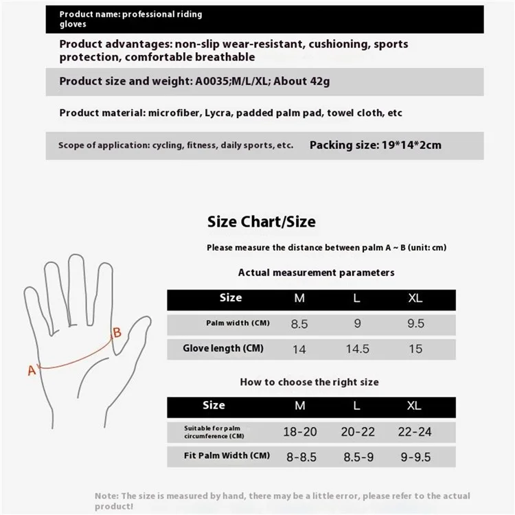 KYNCILOR A0035 1 Pair Half Finger Cycling Gloves Touch Screen Breathable Hand Gloves - Blue / M