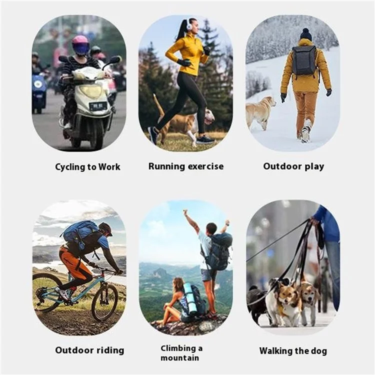 VILICO A0072 1 Pair Shock-Absorbed Cycling Gloves Anti-Slip Cycling Hand Gloves with Touch Screen Function - Red / M