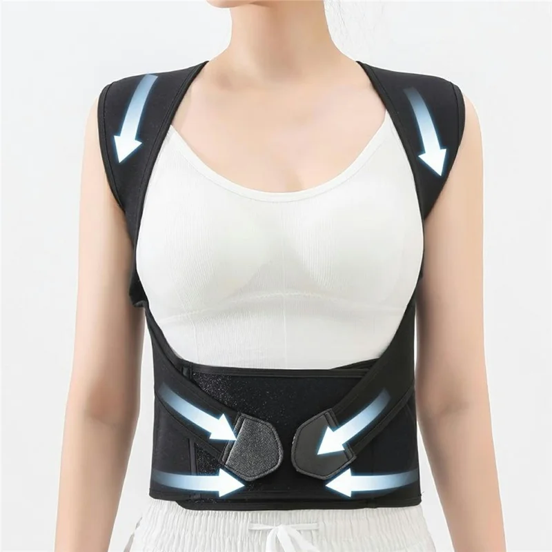 AB149 Back Posture Corrector Brace for Men Women Elastic Back Posture Correction Belt - S