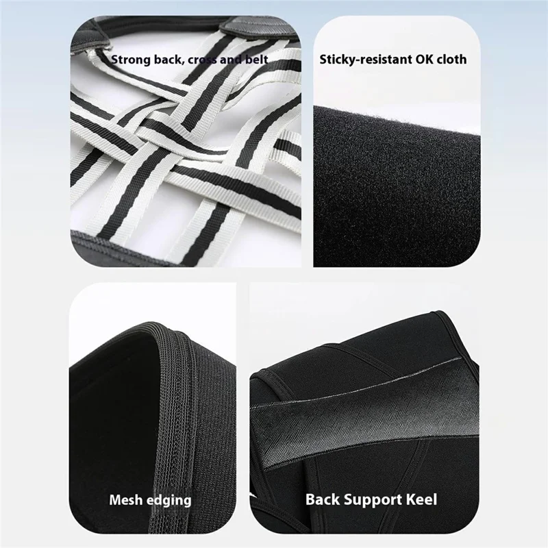 AB149 Back Posture Corrector Brace for Men Women Elastic Back Posture Correction Belt - S