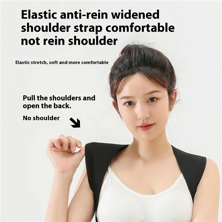 AB149 Back Posture Corrector Brace for Men Women Elastic Back Posture Correction Belt - XXL