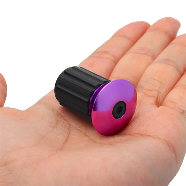 RIDERACE RR9351 2Pcs 18-20mm Handlebar End Plugs Road Bike Handle Bar End Cap Expansion Plugs - Multi-Color