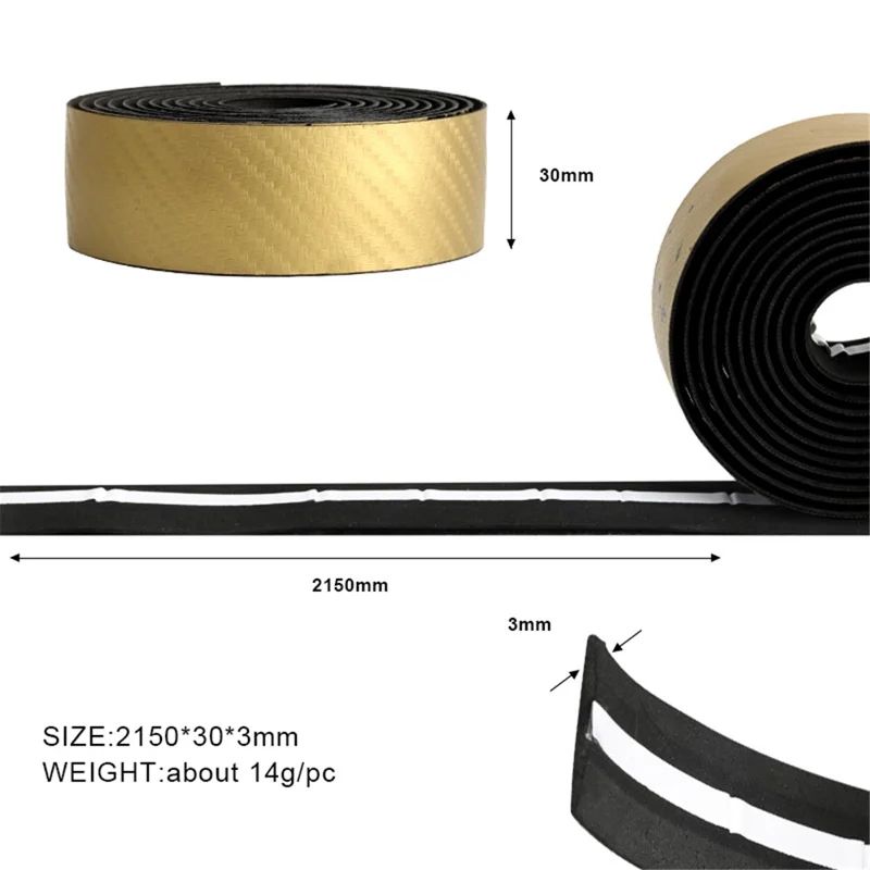 RIDERACE RR9256 2Pcs Road Bike Bar Tape PU Leather + EVA Shock Absorption Bicycle Handlebar Tape - Dark Red