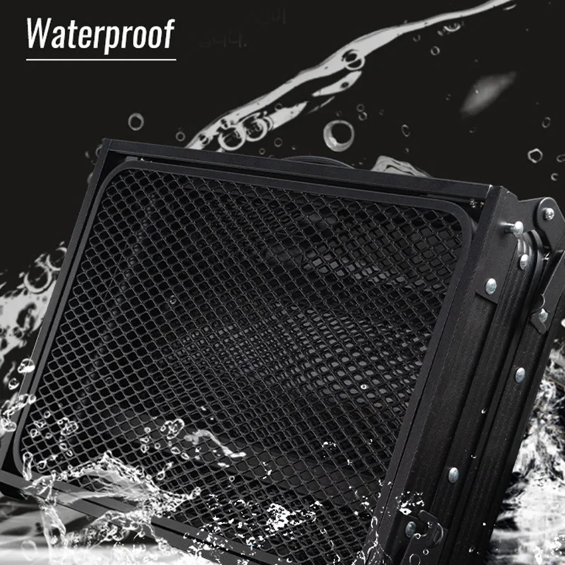 Outdoor Folding IGT Table Barbecue Mesh Table Lightweight Camping Height Adjustable Mesh Table, Size M