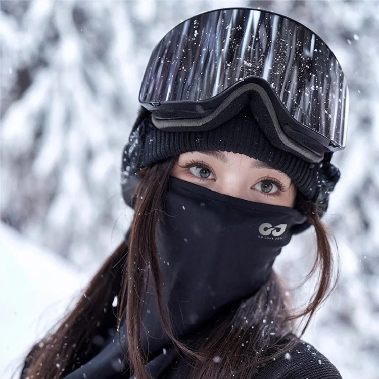 GOLOVEJOY DTJ52 Dual Opening Winter Ski Face Mask Quick-Dry Windproof Warm Headgear for Outdoor Cycling