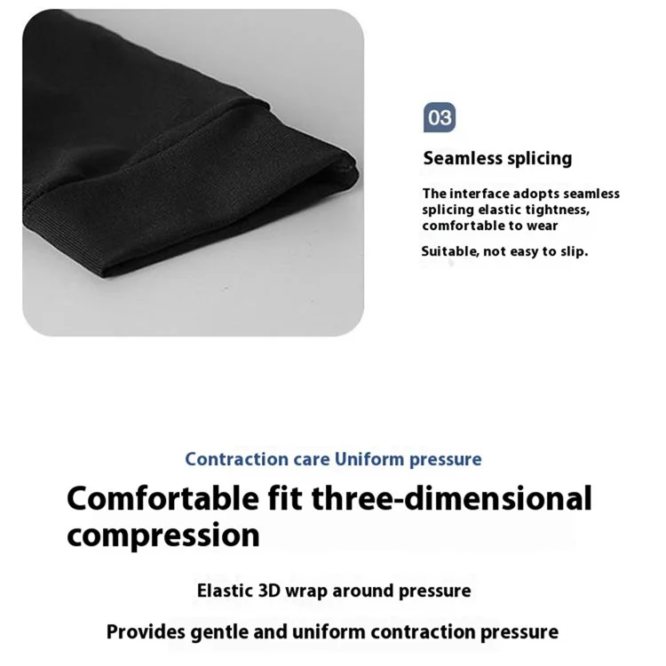 TL-2068 1 Pair Outdoor Cycling Half Finger Gloves Copper Fiber Compression Arthritis Relief Gloves - S