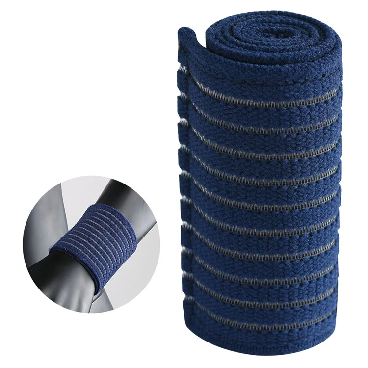 AB122 40cm Outdoor Sports Polso Avvolgere Fascia Elastica di Compressione Strappato Protezione del Polso - Blu