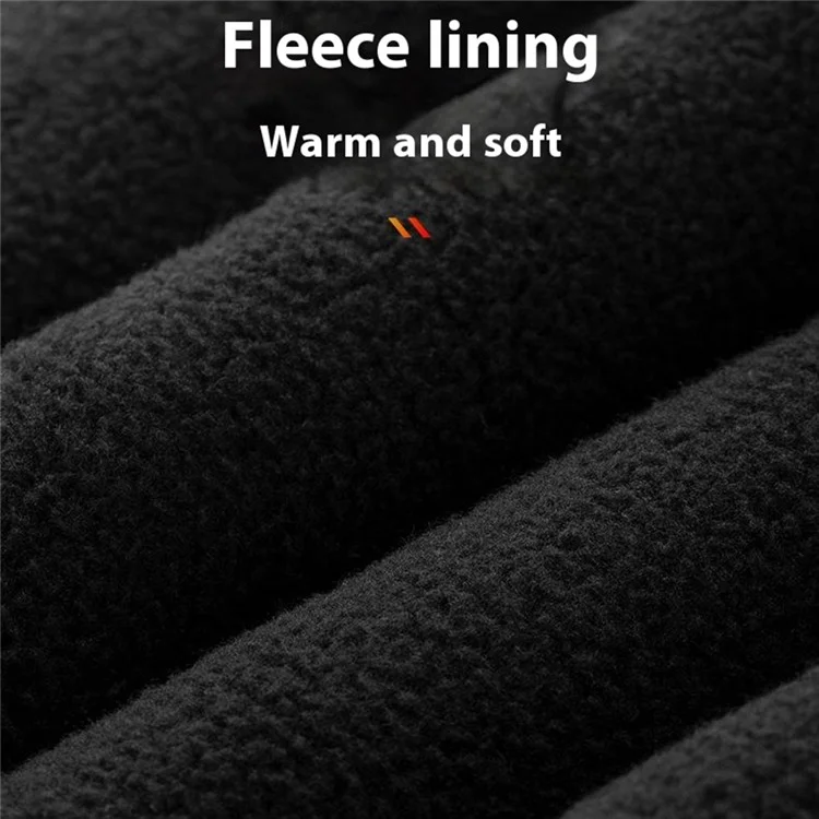 ROCKBROS LF7127 Winter Motorcycle Cycling Headgear Mask with Filter Windproof Warm Face Neck Cover - Black