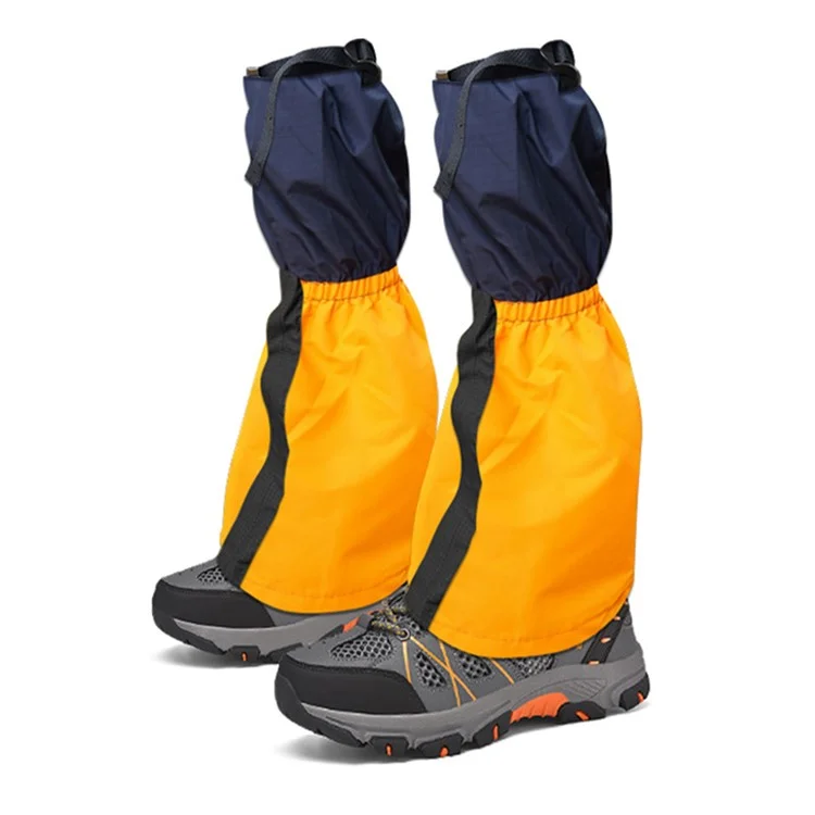 Outdoor Waterproof Leg Gaiters Snow and Sand Protection Adjustable Leg Cover for Hiking Skiing - DSXT-019