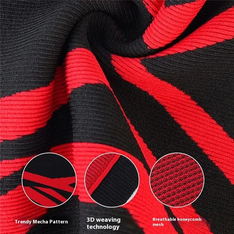 Breathing Hole Cycling Mask Ski Sports Neck Cover Motorcycle Windproof Warm Neckband - Red