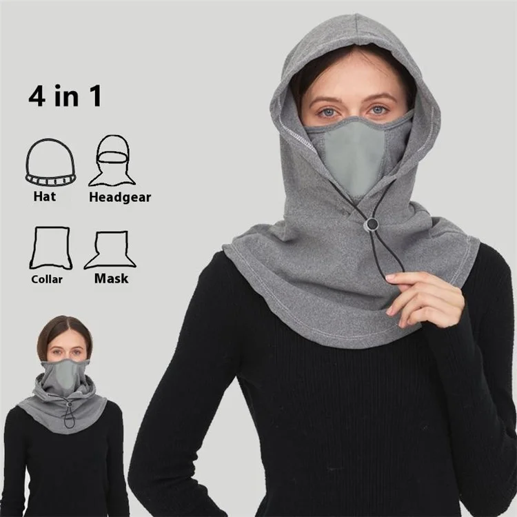 M-2459 Thermal Balaclava Snood Multipurpose Breathable Face Mask Windproof Neck Warmer Hood