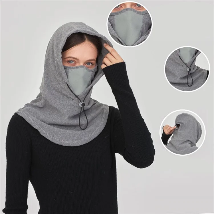M-2459 Thermal Balaclava Snood Multipurpose Breathable Face Mask Windproof Neck Warmer Hood