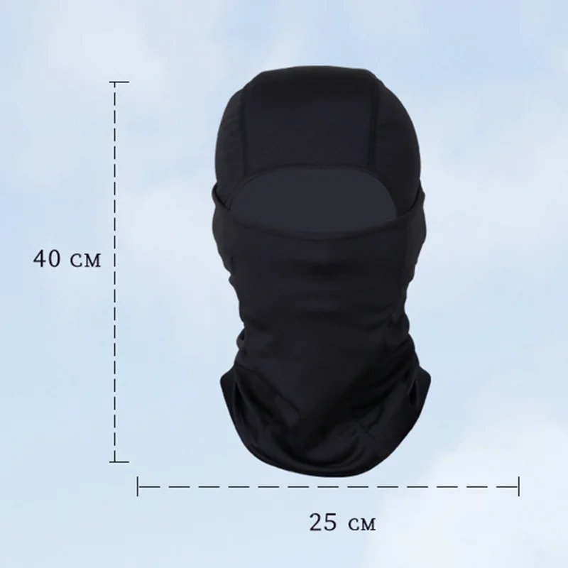 Summer Cycling Breathable Mesh Face Mask Outdoor Sports Sun Protection Balaclava - Red