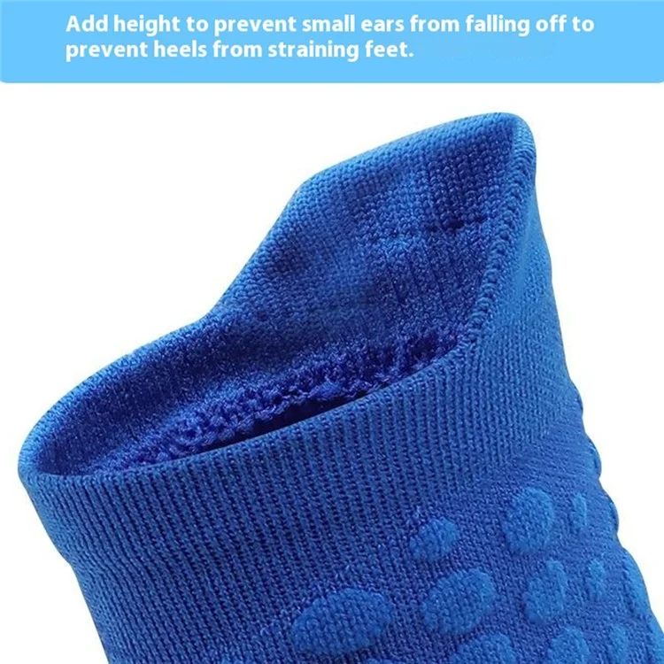 PORFIN JCB3010 1 Pair Sports Socks Unisex Breathable Basketball Running Cycling Mid Calf Socks - Blue / M