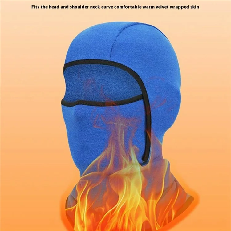 Máscara de esqui Balaclava esportiva para ciclismo, gola quente, acessório para cabeça, tamanho adulto: 38,5x27cm - Rosa