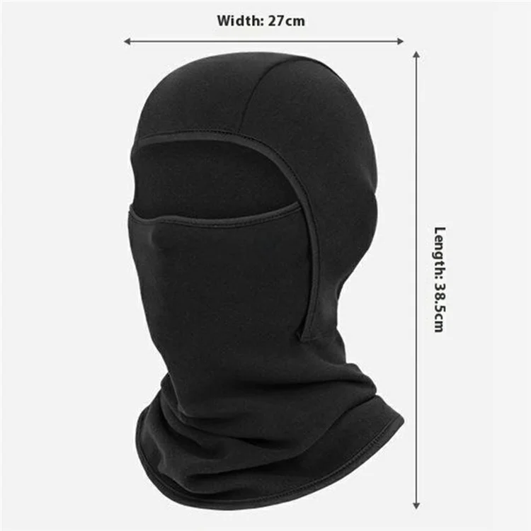 Máscara de esqui Balaclava esportiva para ciclismo, gola quente, acessório para cabeça, tamanho adulto: 38,5x27cm - Rosa