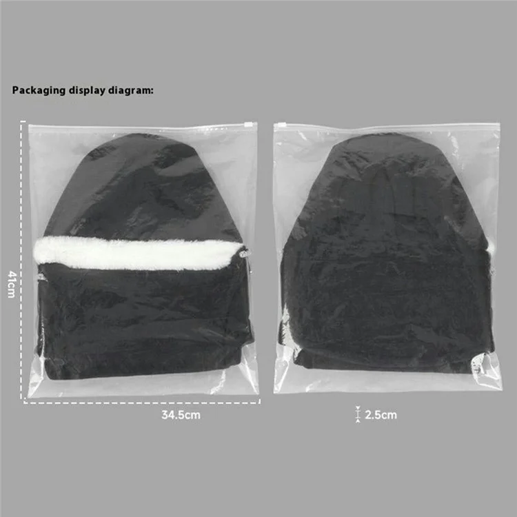 Maschera termica antivento da sci all'aperto in pile polare balaclava snood collo - Caramello